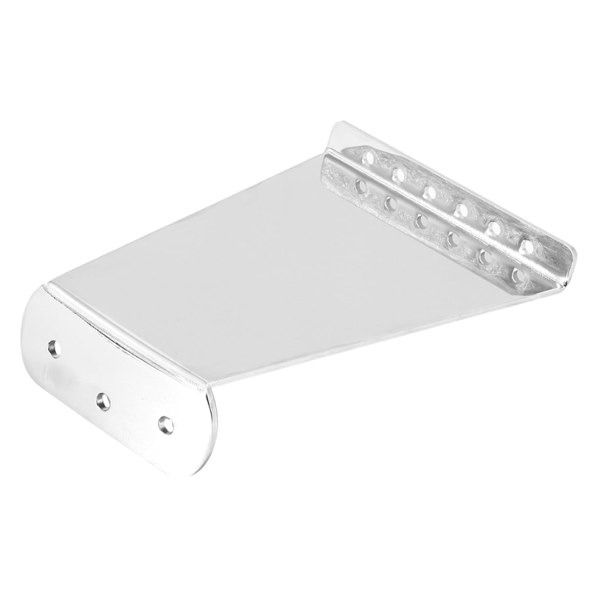 Levemolo Guitar Tailpiece and Bridge Set Jazz Guitar Supply Sleek Modern Appearance Guitar Tailpiece Metal Material