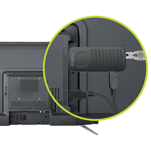 STRONG - Receptor HDMI/Decodificador DVB-T2 - SRT84 - Función Grabadora - Compatible con los Estándares HEVC265 & Dolby Audio - Guía Electrónica de los Programas - Mando a Distancia 2 en 1 - Negro - imagen 4
