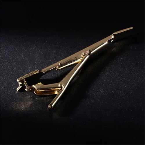 Pinza para corbata de flecha de metal elegante para camisas de caballero 5