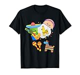 Cactus Bailarín Divertido Regalos de Fiesta para Niños de 5 Camiseta