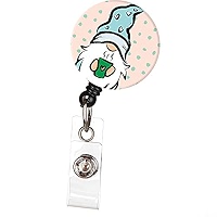 Sparkly Rhinestone Badge Reel With 32" Retractable Cord & 360° Swivel Clip - Cute ID Holder For Work - View #11