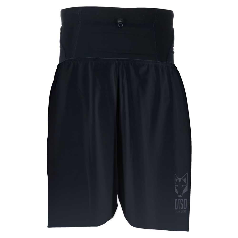 Short de course Otso Full Black M pour vos sessions de running - 3