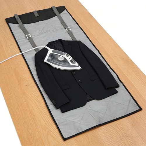 Almohadilla de planchado vertical para eliminar arrugas rápido sin usar tabla tradicional 3