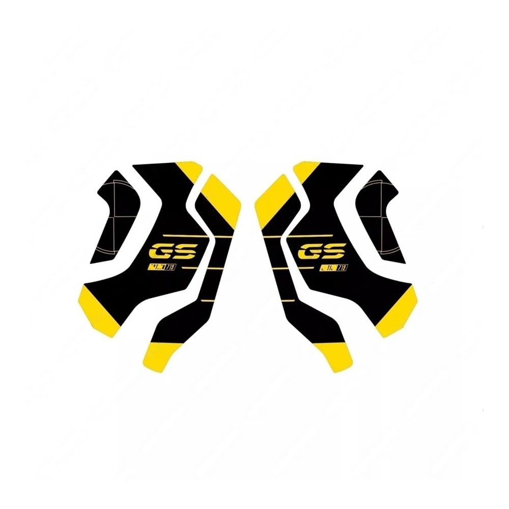 Motorcycle Fuel Tank Pads For R1250 GS ADV Trophy/40th Triple black 3D Resin Motorcycle Bumper Cover Sticker Decal