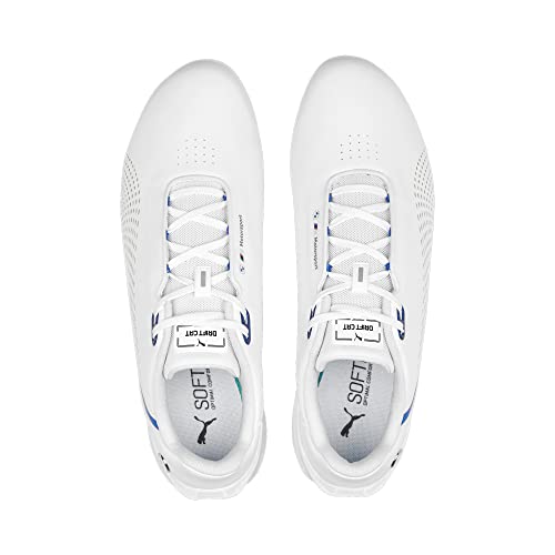 PUMA Puma Men's BMW M Motorsport Drift Cat Decima Sneaker, White-Pop Red White, 14