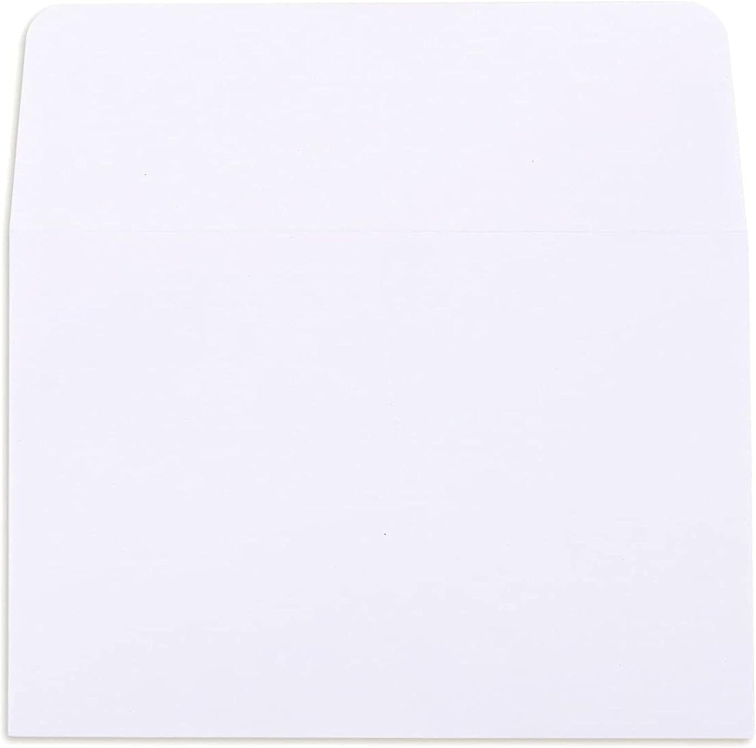 A4 Invitation Envelopes with Gold Lining for Wedding (White, 4.25 x 6.25 In, 50 Pack)