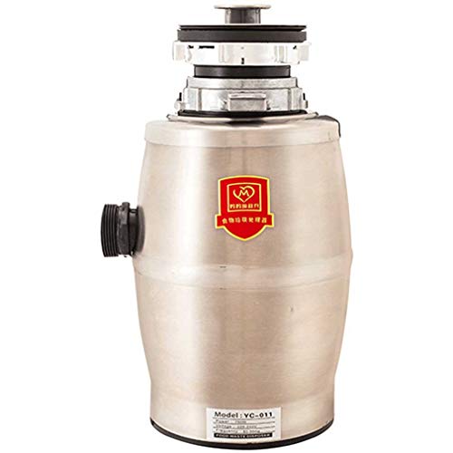 Broyeur d'évier haut de gamme couleur or avec isolation acoustique renforcée cuisine