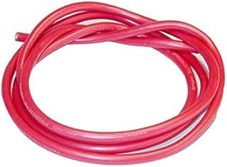 Integy RC Model MMR-MR-WR16 Muchmore Racing 16 AWG Silver Wire - Red 90cm