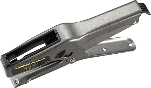 Bostitch Office B8 Plier Stapler Heavy Duty With 1250 1/4" Staples - 45-Sheet No Jam - Full Strip Metal Industrial Stapler - 210 Staple Capacity - For Cardboard, Paper, Fabric #TOP7