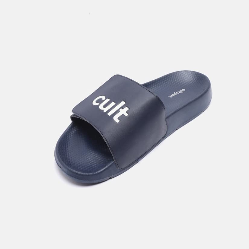 Image of CULT CultSport | Locomo Grey Men Slides | Lightweight | Enhanced Cushioning