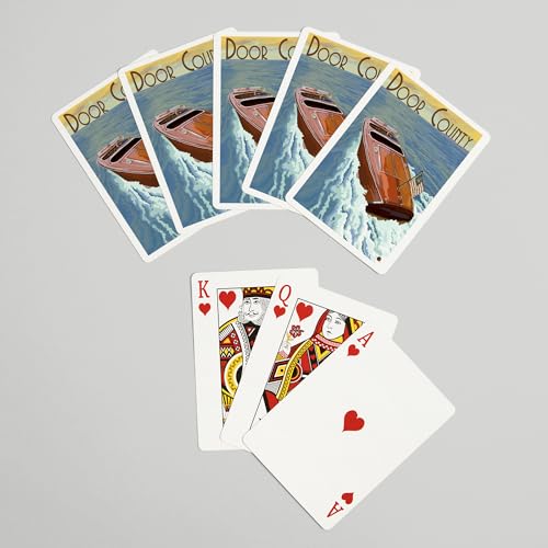 Baraja de poker Door County Wisconsin, 52 cartas miniatura 7