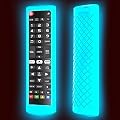 Case for LG TV Remotes, Cover for LG Smart TV Remote Control AKB75095307 AKB75375604 AKB74915305 Original, Replacement Silicone Skin Sleeve Glow in The Dark Blue