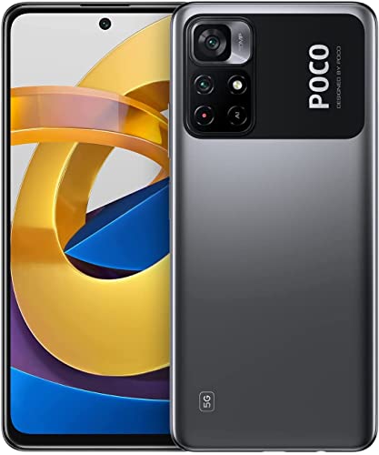 Xiaomi POCO M4 Pro - Smartphone 5G, 6GB RAM 128GB ROM, MediaTek Dimensidade 810, 90Hz DCI-P3 Dot Dis