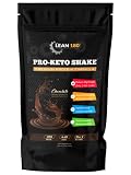 Pro Keto Shake - Best Tasting Low Carb Low Sugar Clean Protein Shake for Keto and all Diets Weight L