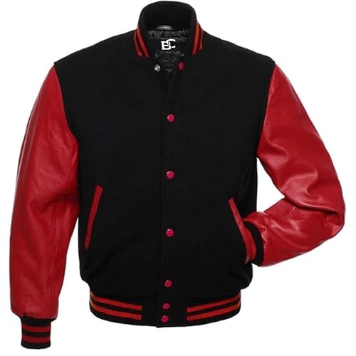 Original Leather Varsity Letterman Jackets Wool & Leather Original American Style Varsity Jackets2