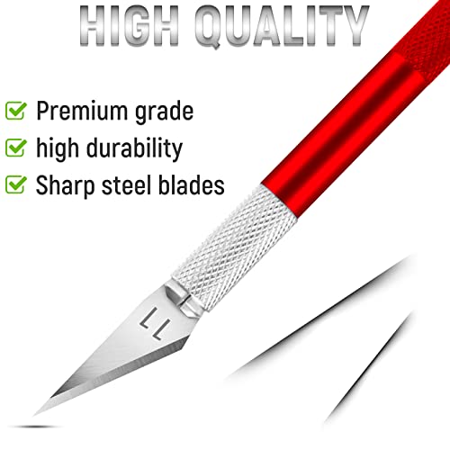 JETMORE 10 Pack Exacto Knife Set, Precision Exacto Knife for Crafting by Jetmore - Used condition - Image 4