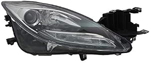 TYC Right Headlight Assembly Compatible with 2011-2013 Mazda Mazda6
