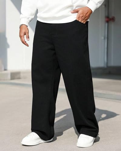 Image of AUSK Men's Regular Straight Fit Casual Jeans || Official Business wear Jeans for Men