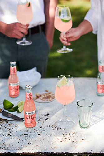 Fever-Tree Sparkling Grapefruit Glass Bottles, No Artificial Sweeteners Flavorings & Preservatives, 163.2 Fluid Ounce Each (Pack Of 24) #TOP5