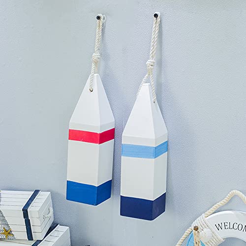 Décoration murale avec bouées de homard 2 pièces suspendues rétro