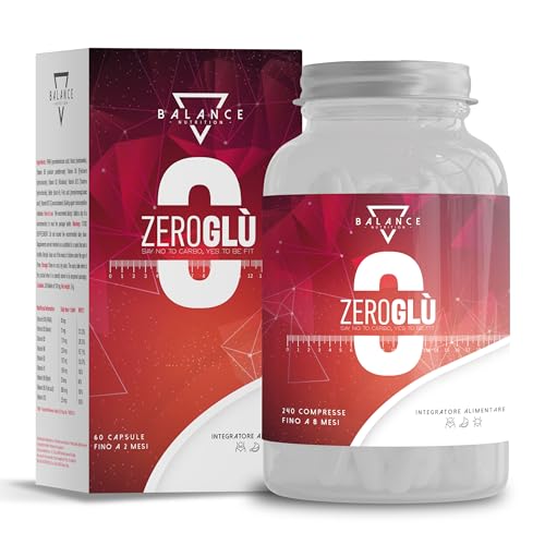 ZEROGLÙ (DIETA DETOX DRENANTE INCLUIDA)   60 Cápsulas | Quemagrasas Potente para Adelgazar | Reduce la acumulación de Azúcares para el Control de Peso, con Frijol y Piperina BIOPERINE®