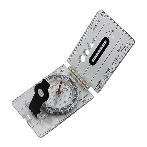 Mountaineering Multifunctional Compasses with Map Ruler High Precisions Orienteering Gadget High Precisions