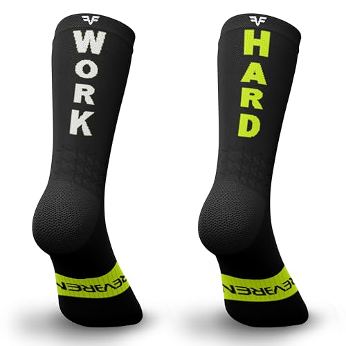 IRREVERENT Calzini Tecnici Sportivi a Compressione, studiati per Alte Prestazioni nella Pratica Sportiva di Corsa, Ciclismo, CrossFit, Palestra.