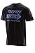 Troy Lee Designs Mens Never Stop Short-Sleeve Shirt Large Black