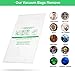 15 + 5 Pack Compatible with Vacuums 204811 Micron Magic Hepa Filter Plus Bags Universal Hepa Cloth Bags and Belts 301291 for F-Style and Twist-Style, and All Models Generation 4 - Sentria II