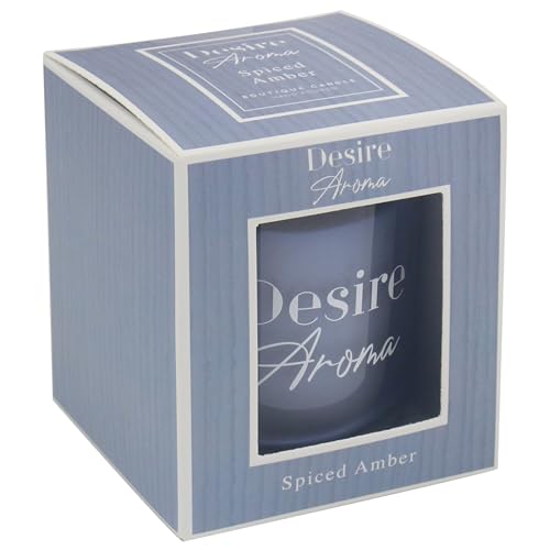 Lesser & Pavey Desire Aroma Cologne Candle 200g for Home & Air Freshener | Long Burning Odour Eliminator for Relaxing Mood | Lovely Scented Candles Gift for Women & Men