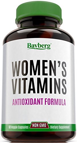 Women's Multivitamin. Antioxidant Energy Supplement with Minerals. Vitamin A C D E + Vitamins B1 B2 B3 B5 B6 B12 + Calcium, Zinc, Biotin and Folic Acid. Anti Aging, Immune & Bone Support 60 Capsules Women's Multivitamin. Antioxidant Energy Supplement with Minerals. Vitamin A C D E + Vitamins B1 B2 B3 B5 B6 B12 + Calcium, Zinc, Biotin and Folic Acid. Anti Aging, Immune & Bone Support 60 Capsules