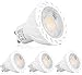 SanGlory Ampoules LED GU10, 7W GU10 LED Ampoules Spot Equivalent 70W Halogène, 680 Lumen, Blanc Chaud 3000K, Lot de 4