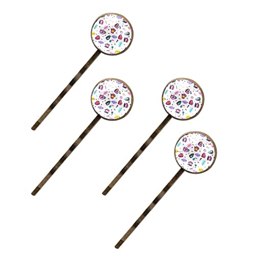 Barrettes chat sans couture pour femme | Lot de 4 pinces à cheveux