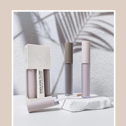 Maquillaje iluminador de contorno, lápiz iluminador facial, 2 lápices de contorno líquido multiusos, sombra de ojos, iluminador de ojos cosméticos para mujeres, niñas - imagen 7