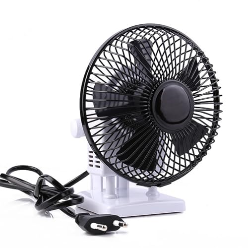 Saluaqui Mini Electric Fan, Table Desk Fan Big Wind Manicure Fan Nail Dryer Manicure Tool, 2 Speeds Adjustable Air Nail Dryer Blower Fan for Home Salon