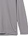Amazon Essentials Men's Moisture Wicking Long Sleeve Performance Tech Crew Neck T-Shirt, Medium Grey, Small