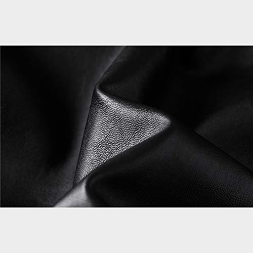 Jaquetas masculinas - Jaqueta masculina de couro 2020, jaqueta de motocicleta, plus veludo, mantém q