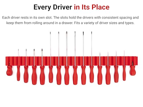 TEKTON 40-Tool Modular Driver Organizer Set (Black) | ODM91140 | Made in USA by TEKTON - Image 2