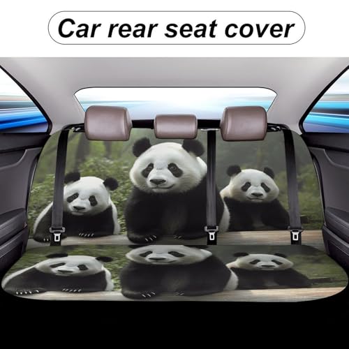 Housse de siège de voiture imperméable universelle panda anti-tache auto