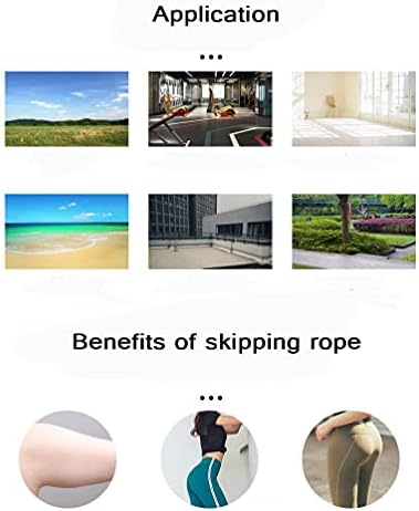 Alfya Skipping Rope Adult - Jumping Rope Adjustable For Men Women Kids - Jump Rope For Exercise Fat burning Workout Home or Gym personal Training Rope Pack