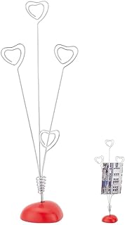 4-Branch Family Tree Picture Frame Holder Card Photo Clips Stand Desk Holder for Memo Paper Note Photo Christmas Wedding Name Cards Display