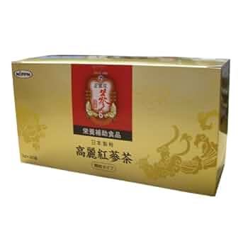 Amazon.co.jp: 高麗紅参茶 3g×30包 3箱セット : ドラッグストア