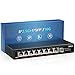 Produktbild 8 Port 2.5G Unmanaged Desktop Ethernet Switch mit 10G SFP, 8 x 2.5G Port, 60Gbps Switching Kapazität, Kompatibel mit 100/1000/2500Mbps, Metall Lüfterlos YuanLey 2.5Gbe Netzwerk Switch Wandmontage