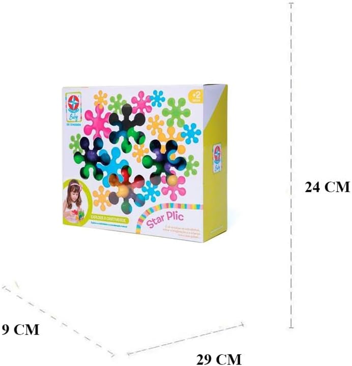 Brinquedo Star Plic, Brinquedos Estrela, Multicor