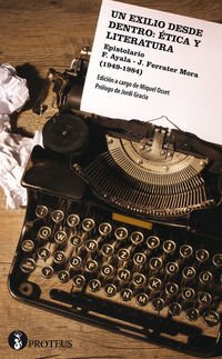 Portada de Un exilio desde dentro: ética y literatura