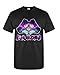 Artix Men's Galaxy Diamond Hands T-Shirt Large Black