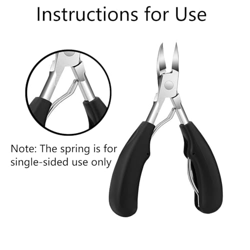 CHEMAILON Professional Ingrown Toenail Correction Kit - Stainless Steel Ingrown Toenail Clippers, Correction Patches, Lifter & Tools for Ingrown Toenail Treatment, Home Pedicure Solution - Thumbnail 4