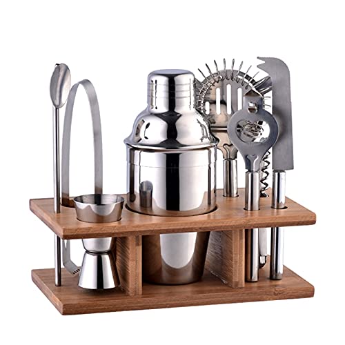 Coctelera Cocktail Shaker Set Jigger Kit Bartender miniatura 1