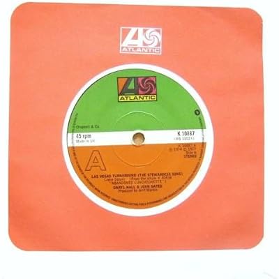 DARYL HALL & JOHN OATES 7" Single- Las Vegas Turnaround