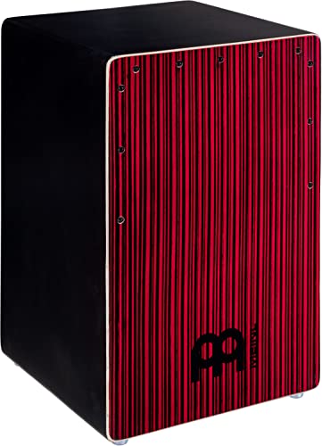 Jumbo Backbeat Bass Cajon with Ported Sound Hole and Snares — NOT MADE IN CHINA — For Acoustic Music, Play with Your Hands, 2-YEAR WARRANTY